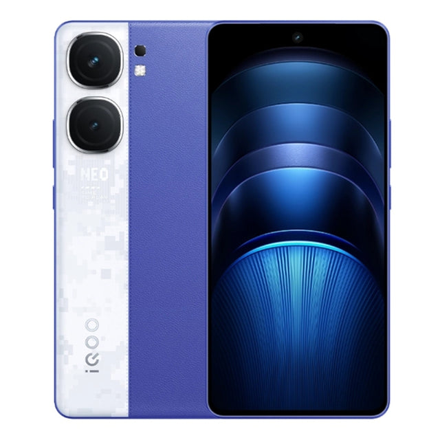 vivo iQOO Neo9S Pro+, 16GB+512GB, Face ID & Ultrasonic 3D Fingerprint Identification, 6.78 inch Android 14 OriginOS 4 Snapdragon 8 Gen 3 Octa Core 2.63GHz, OTG, NFC, Network: 5G, Support Google Play (Blue)