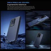 Oukitel WP50 5G Rugged Phone, 4GB+256GB, 6.6 inch Android 14.0 MediaTek Dimensity 6100+ Octa-core, NFC, OTG, Network: 5G (Black)