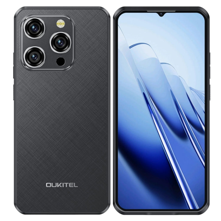 Oukitel WP52 5G Rugged Phone, 4GB+256GB, 6.6 inch Android 14.0 MediaTek Dimensity 6100+ Octa-core, NFC, OTG, Network: 5G (Black) - free shipping - PMC TechLife - Order now!
