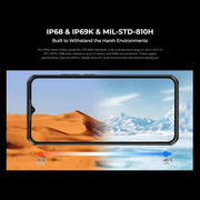 Oukitel WP52 5G Rugged Phone, 4GB+256GB, 6.6 inch Android 14.0 MediaTek Dimensity 6100+ Octa-core, NFC, OTG, Network: 5G (Navy Blue)