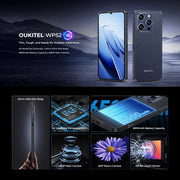 Oukitel WP52 5G Rugged Phone, 4GB+256GB, 6.6 inch Android 14.0 MediaTek Dimensity 6100+ Octa-core, NFC, OTG, Network: 5G (Black)