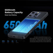 Oukitel WP52 5G Rugged Phone, 4GB+256GB, 6.6 inch Android 14.0 MediaTek Dimensity 6100+ Octa-core, NFC, OTG, Network: 5G (Black)