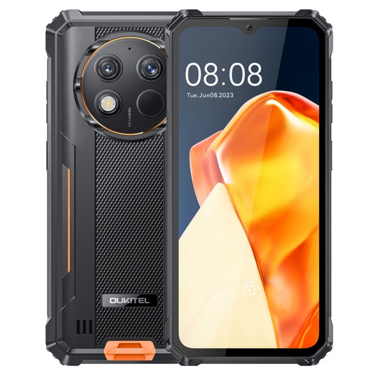 Oukitel WP28 S IP68/IP69K Rugged Phone, 4GB+128GB, Fingerprint, 6.52 inch Unisoc T606 Octa-core, NFC, OTG, Network: 4G (Orange) - free shipping - PMC Jewellery - Order now!