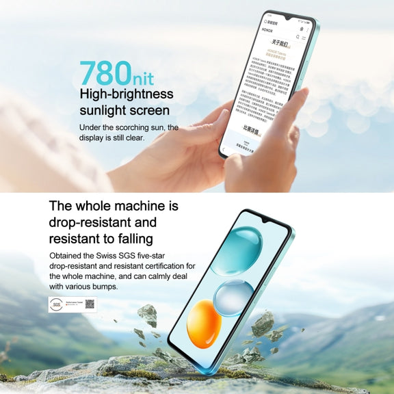 Honor Play9C 5G, 6GB+128GB, Side Fingerprint, 6.56 inch MagicOS 8.0 Dimensity 6100+ Octa Core, Network: 5G, OTG, Not Support Google Play (Blue)