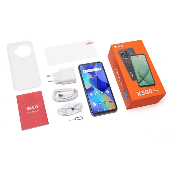 W&O X300, 3GB+32GB, 6.528 inch Android 10 Mediatek MT6739 Quad Core, Network: 4G (Black)