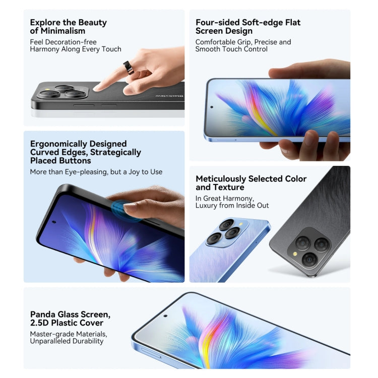 Blackview SHARK 9, 8GB+256GB, 6.67 inch Android 14 Unisoc T820 Octa Core, Network: 5G (Black) - free shipping - PMC Jewellery - Order now!