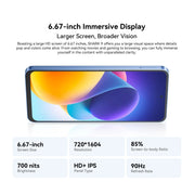 Blackview SHARK 9, 8GB+256GB, 6.67 inch Android 14 Unisoc T820 Octa Core, Network: 5G (Black)
