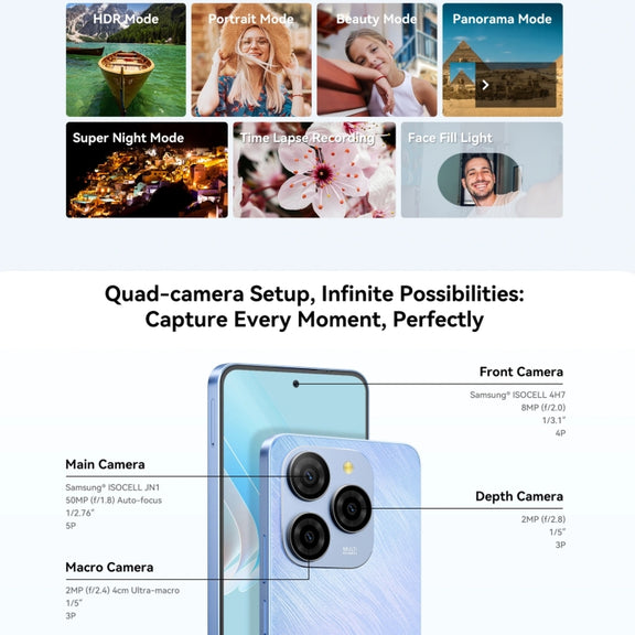 Blackview SHARK 9, 8GB+256GB, 6.67 inch Android 14 Unisoc T820 Octa Core, Network: 5G (Black)