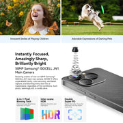Blackview SHARK 9, 8GB+256GB, 6.67 inch Android 14 Unisoc T820 Octa Core, Network: 5G (Black)