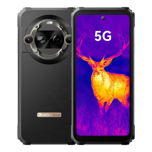 Blackview BL9000 Pro 5G, Thermal Imaging Camera, 12GB+512GB, IP68/IP69K/MIL-STD-810H, 6.78 inch Android 14 MediaTek Dimensity 8020 Octa Core, Network: 5G, NFC, OTG (Black) - free shipping - PMC Jewellery - Order now!