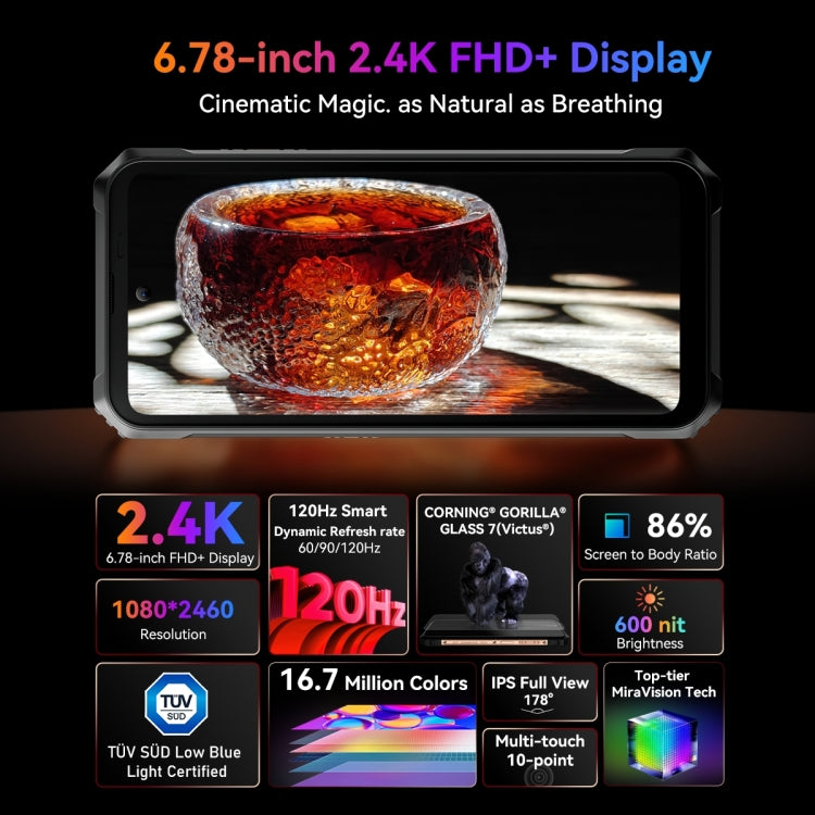 Blackview BL9000 Pro 5G, Thermal Imaging Camera, 12GB+512GB, IP68/IP69K/MIL-STD-810H, 6.78 inch Android 14 MediaTek Dimensity 8020 Octa Core, Network: 5G, NFC, OTG (Black) - free shipping - PMC Jewellery - Order now!