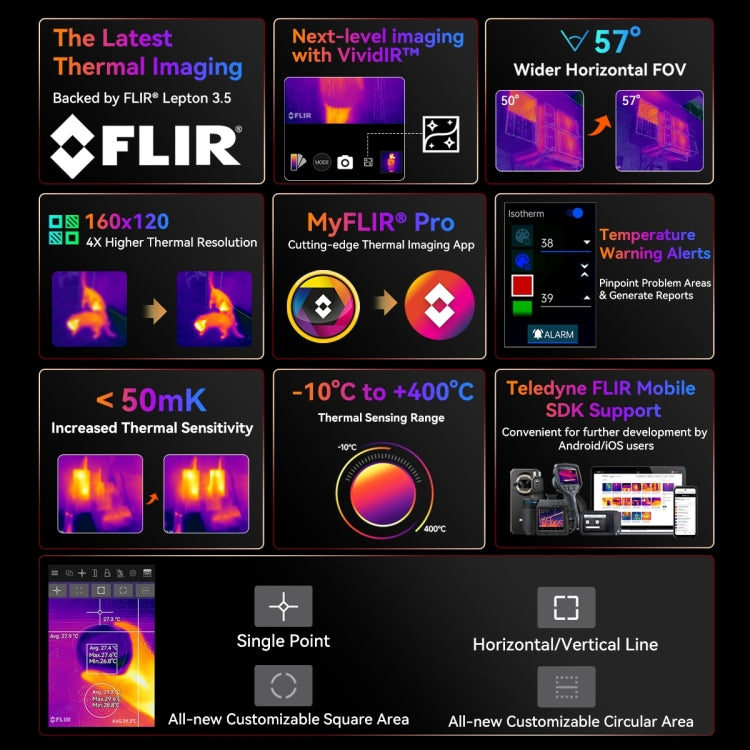 Blackview BL9000 Pro 5G, Thermal Imaging Camera, 12GB+512GB, IP68/IP69K/MIL-STD-810H, 6.78 inch Android 14 MediaTek Dimensity 8020 Octa Core, Network: 5G, NFC, OTG (Black) - free shipping - PMC Jewellery - Order now!