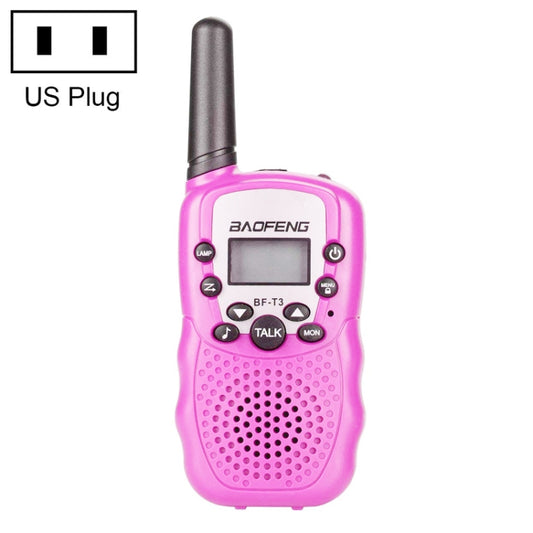 2 PCS BaoFeng BF-T3 1W Children Single Band Radio Handheld Walkie Talkie with Monitor Function, US Plug - free shipping - PMC Jewellery - Order now!