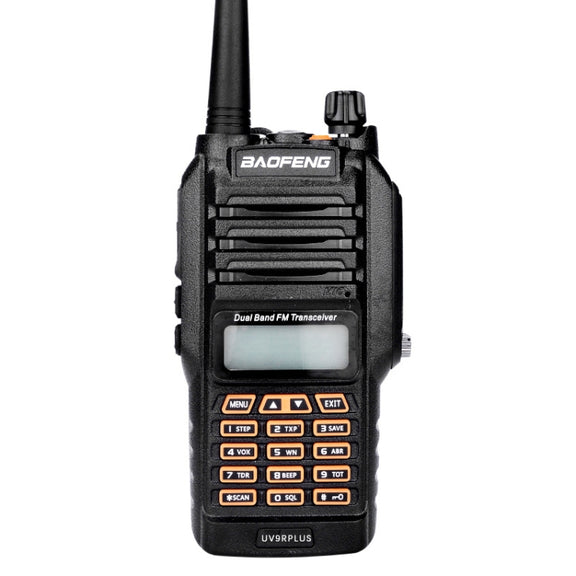 BaoFeng BF-UV9R Plus 10W Water-resistant Dual Band Radio Handheld Antenna Walkie Talkie, EU Plug