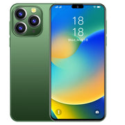 i14 Pro Max N85+, 2GB+16GB, 6.3 inch Screen, Face Identification, Android 6.0 Spreadtrum 7731G Quad Core, Network: 3G, Dual SIM,  with 64GB TF Card(Green)