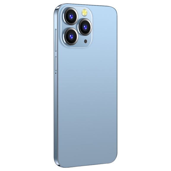 i14 Pro Max N85+, 2GB+16GB, 6.3 inch Screen, Face Identification, Android 6.0 Spreadtrum 7731G Quad Core, Network: 3G, Dual SIM,  with 64GB TF Card(Blue)
