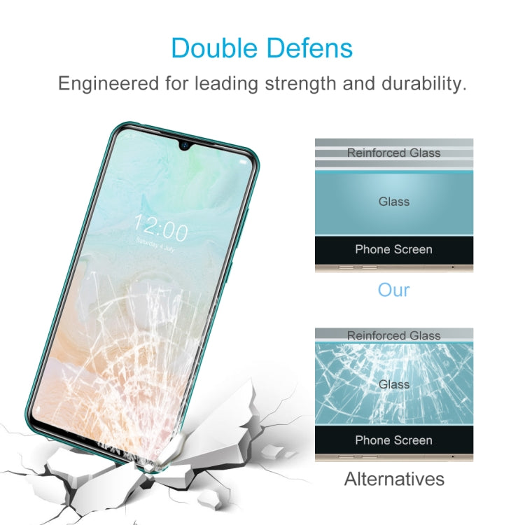 50 PCS For Doogee N20 Pro 0.26mm 9H 2.5D Tempered Glass Film - free shipping - PMC TechLife - Order now!