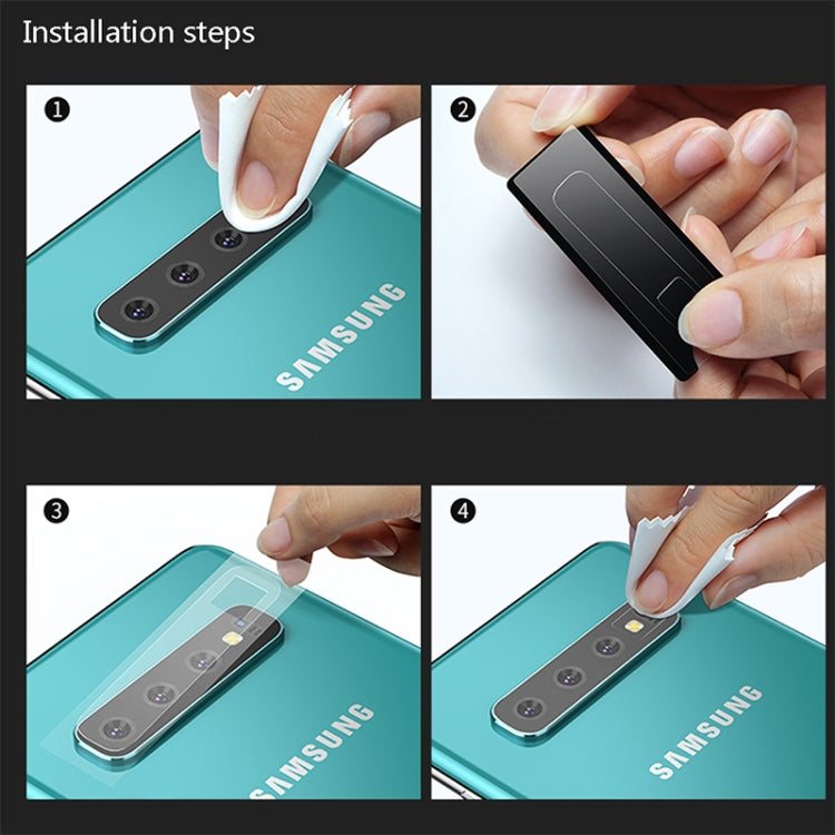 0.3mm 2.5D Transparent Rear Camera Lens Protector Tempered Glass Film for Galaxy S10 5G - For Samsung by PMC TechLife | Online Shopping South Africa | PMC TechLife