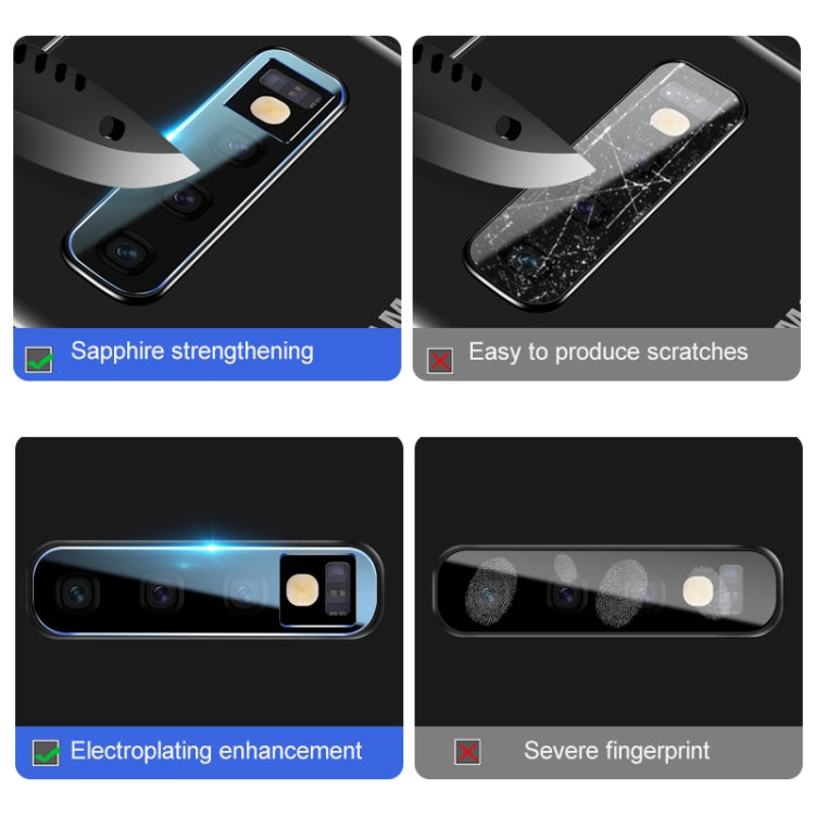 0.3mm 2.5D Transparent Rear Camera Lens Protector Tempered Glass Film for Galaxy S10 5G