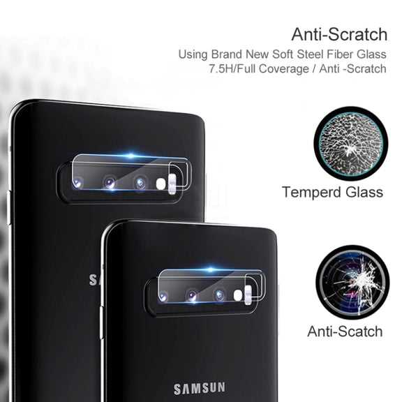 0.3mm 2.5D Transparent Rear Camera Lens Protector Tempered Glass Film for Galaxy S10 5G