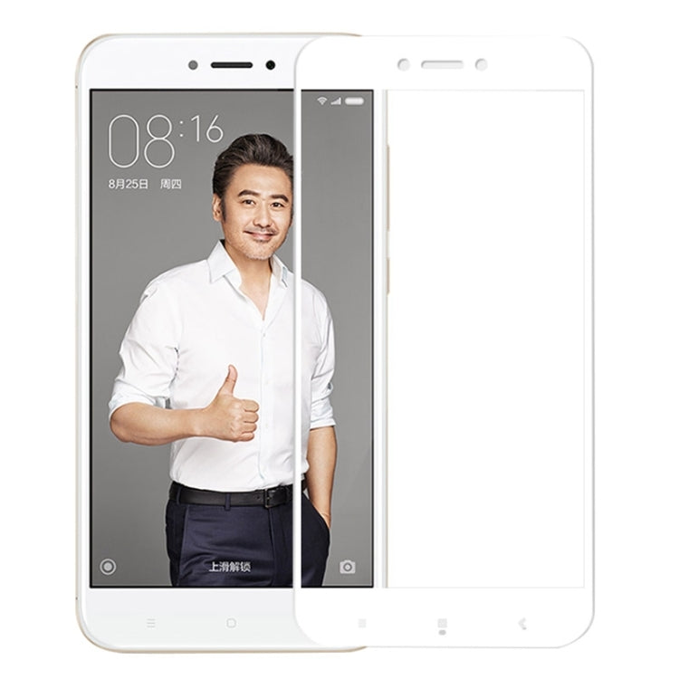 MOFI Xiaomi Redmi 4X 0.3mm 9H Hardness 2.5D Explosion-proof Full Screen Tempered Glass Screen Film(White) -  by MOFI | Online Shopping South Africa | PMC TechLife | Buy Now Pay Later Mobicred