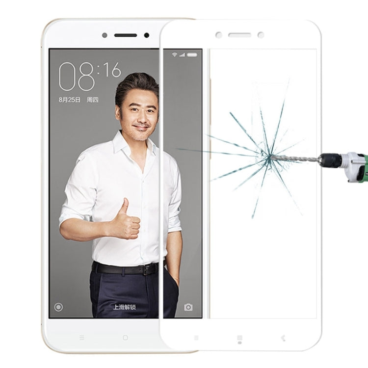 MOFI Xiaomi Redmi 4X 0.3mm 9H Hardness 2.5D Explosion-proof Full Screen Tempered Glass Screen Film(White) -  by MOFI | Online Shopping South Africa | PMC TechLife | Buy Now Pay Later Mobicred