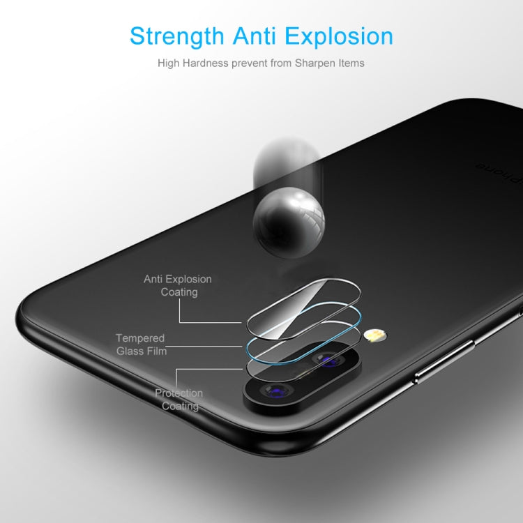 0.3mm 2.5D Transparent Rear Camera Lens Protector Tempered Glass Film for Huawei Mate 20 Lite - For Huawei by PMC TechLife | Online Shopping South Africa | PMC TechLife