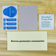 200 PCS Tempered Glass Phone LCD Screen Protector Dust Removal Dry Wet Cleaning Wipes Paper Tools Set Alcohol Package - free shipping - PMC TechLife - Order now!