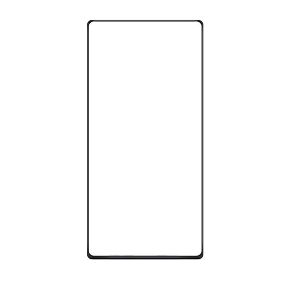 For Galaxy Note 10 3D Curved Edge Glue Curved Full Screen Tempered Glass Film, Fingerprint Unlock Is Supported(Black)