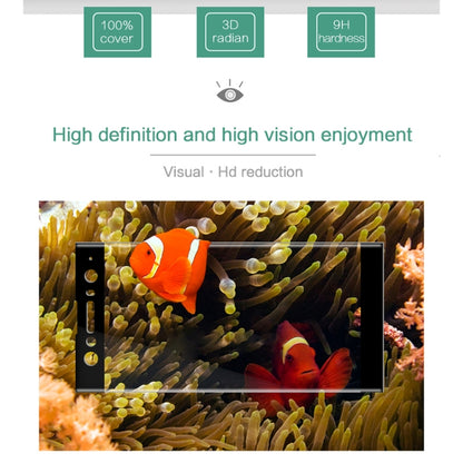 MOFI for Sony Xperia XA2 Ultra 0.3mm 9H Surface Hardness 3D Curved Edge Anti-scratch HD Full Coverage Tempered Glass Screen Protector (Black) - Sony Tempered Glass by MOFI | Online Shopping South Africa | PMC Jewellery | Buy Now Pay Later Mobicred