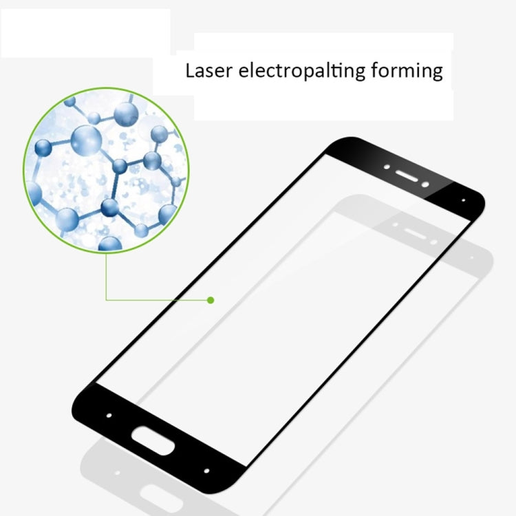 MOFI Xiaomi Mi 5c 0.3mm 9H Hardness 2.5D Explosion-proof Full Screen Tempered Glass Screen Film(Black) -  by MOFI | Online Shopping South Africa | PMC TechLife | Buy Now Pay Later Mobicred