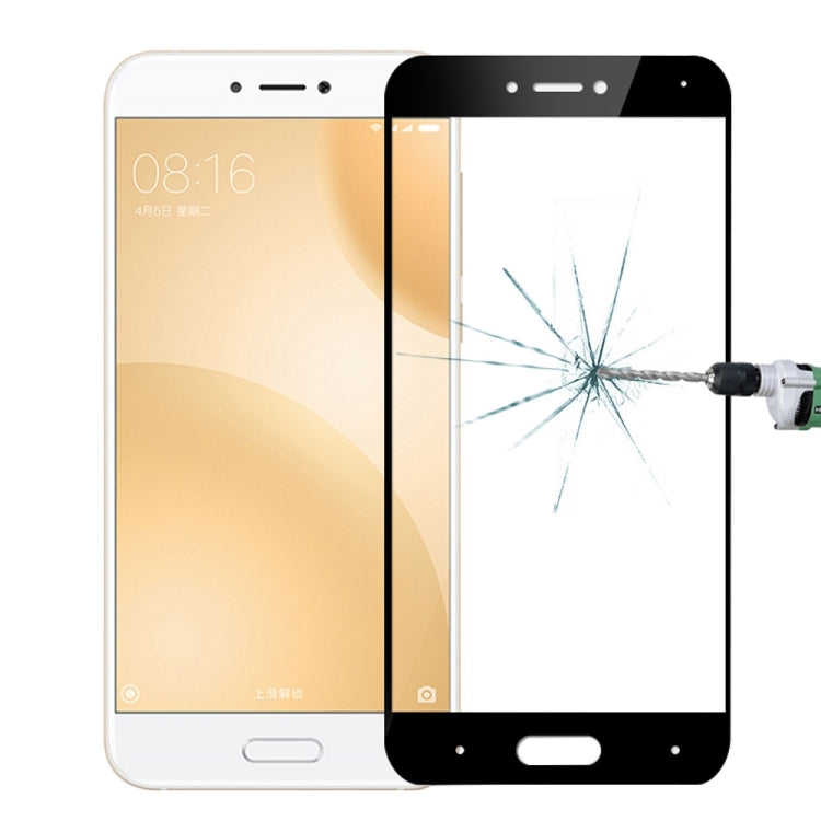 MOFI Xiaomi Mi 5c 0.3mm 9H Hardness 2.5D Explosion-proof Full Screen Tempered Glass Screen Film(Black) -  by MOFI | Online Shopping South Africa | PMC TechLife | Buy Now Pay Later Mobicred