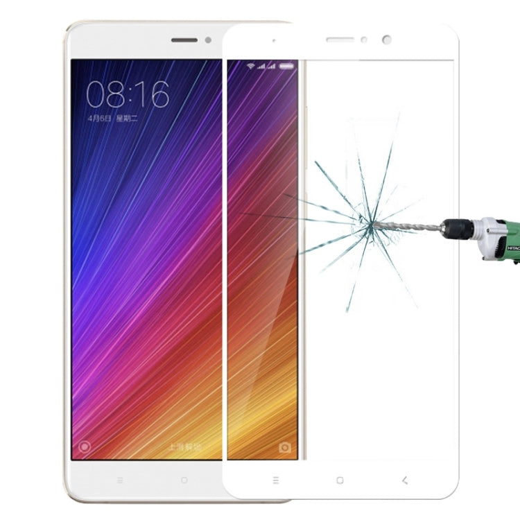 MOFI Xiaomi Mi 5s Plus 0.3mm 9H Hardness 2.5D Explosion-proof Full Screen Tempered Glass Screen Film(White) -  by MOFI | Online Shopping South Africa | PMC TechLife | Buy Now Pay Later Mobicred