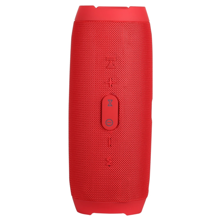 Charge3 Life Water-resistant Bluetooth Stereo Speaker, Built-in MIC, Support Hands-free Calls & TF Card & AUX IN & Power Bank(Red)