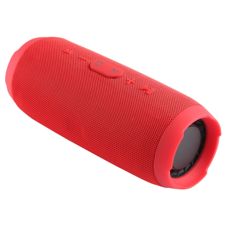 Charge3 Life Water-resistant Bluetooth Stereo Speaker, Built-in MIC, Support Hands-free Calls & TF Card & AUX IN & Power Bank(Red)