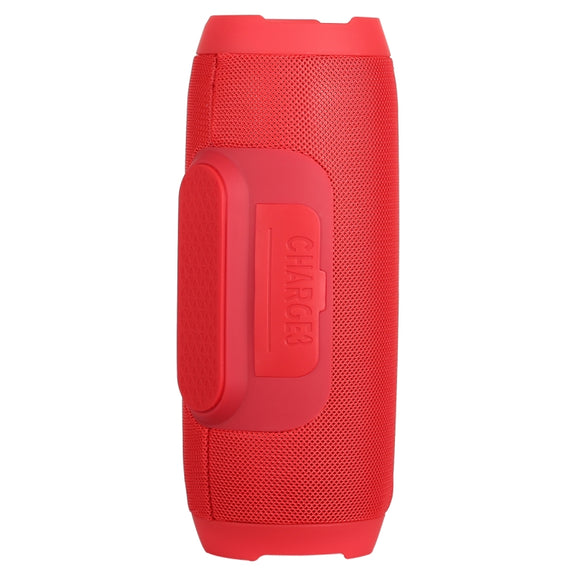 Charge3 Life Water-resistant Bluetooth Stereo Speaker, Built-in MIC, Support Hands-free Calls & TF Card & AUX IN & Power Bank(Red)