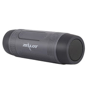 Zealot S1 Multifunctional Outdoor Water-resistant Bluetooth Speaker, 4000mAh Battery, For iPhone, Galaxy, Sony, Lenovo, HTC, Huawei, Google, LG, Xiaomi, other Smartphones(Grey)