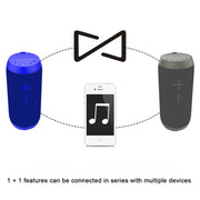 HOPESTAR P7 Mini Portable Rabbit Wireless Bluetooth Speaker, Built-in Mic, Support AUX / Hand Free Call / FM / TF(Army Green)