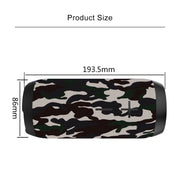 HOPESTAR P7 Mini Portable Rabbit Wireless Bluetooth Speaker, Built-in Mic, Support AUX / Hand Free Call / FM / TF(Army Green)