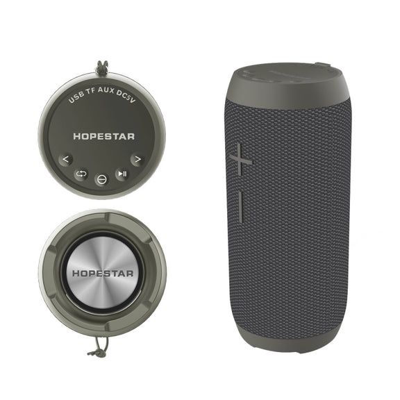 HOPESTAR P7 Mini Portable Rabbit Wireless Bluetooth Speaker, Built-in Mic, Support AUX / Hand Free Call / FM / TF(Grey)