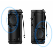 HOPESTAR P7 Mini Portable Rabbit Wireless Bluetooth Speaker, Built-in Mic, Support AUX / Hand Free Call / FM / TF(Blue)