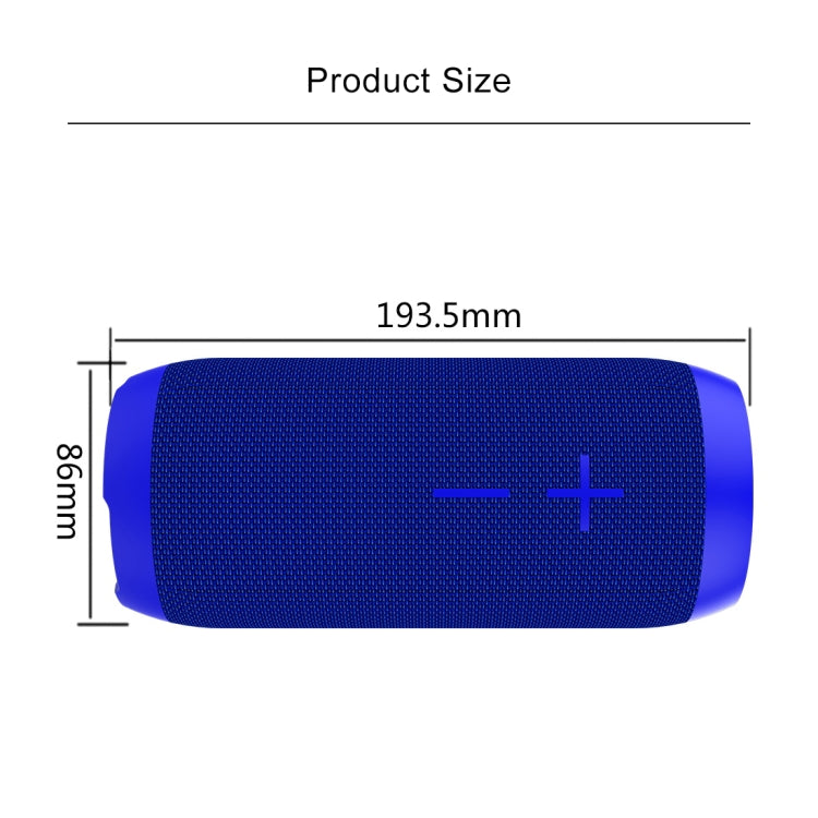 HOPESTAR P7 Mini Portable Rabbit Wireless Bluetooth Speaker, Built-in Mic, Support AUX / Hand Free Call / FM / TF(Blue)