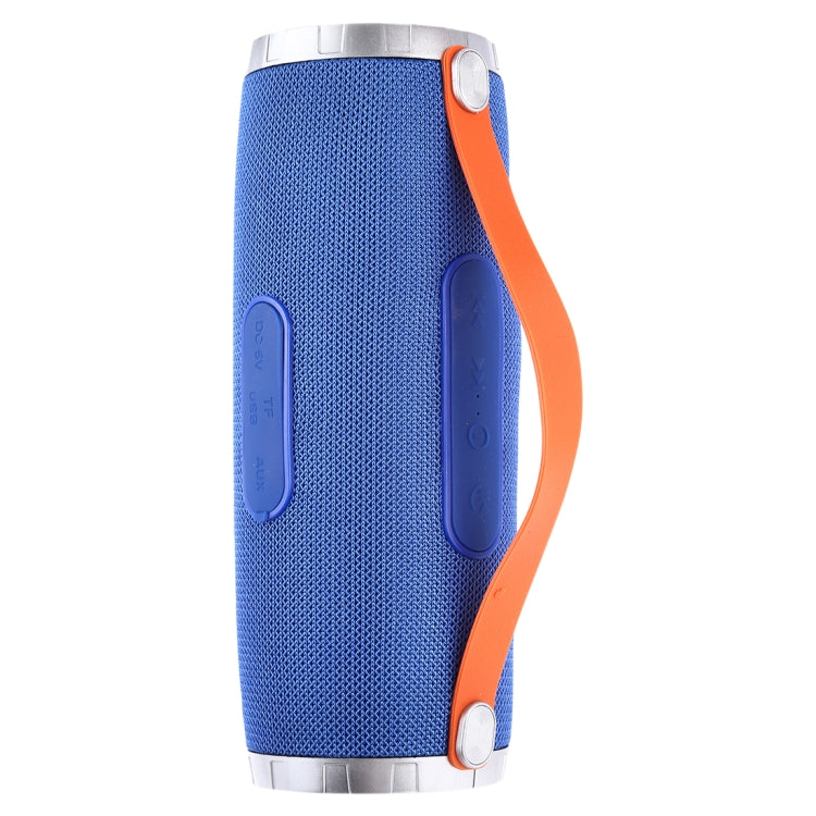 T&G TG109 Portable Wireless Bluetooth V4.2 Stereo Speaker with Handle, Built-in MIC, Support Hands-free Calls & TF Card & AUX IN & FM(Dark Blue)