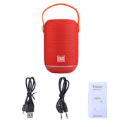T&G TG107 Portable Wireless Bluetooth V4.2 Stereo Speaker with Handle, Built-in MIC, Support Hands-free Calls & TF Card & AUX IN & FM, Bluetooth Distance: 10m