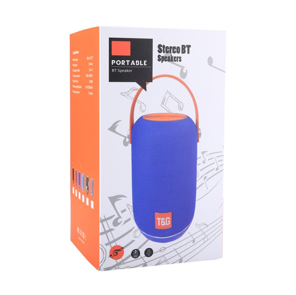 T&G TG107 Portable Wireless Bluetooth V4.2 Stereo Speaker with Handle, Built-in MIC, Support Hands-free Calls & TF Card & AUX IN & FM, Bluetooth Distance: 10m