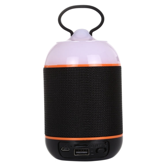 T&G TG605 Portable Stereo Wireless Bluetooth V5.0 Speaker, Built-in Mic, Support Hands-free Calls & TF Card & U Disk & AUX Audio & FM(Black)