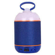 T&G TG605 Portable Stereo Wireless Bluetooth V5.0 Speaker, Built-in Mic, Support Hands-free Calls & TF Card & U Disk & AUX Audio & FM(Blue)
