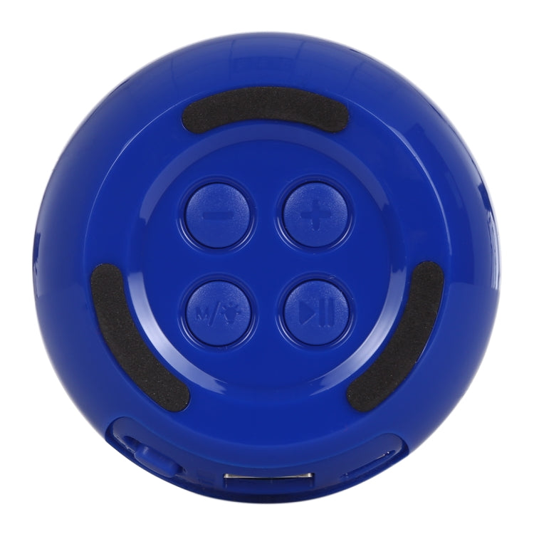 T&G TG605 Portable Stereo Wireless Bluetooth V5.0 Speaker, Built-in Mic, Support Hands-free Calls & TF Card & U Disk & AUX Audio & FM(Blue)
