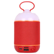 T&G TG605 Portable Stereo Wireless Bluetooth V5.0 Speaker, Built-in Mic, Support Hands-free Calls & TF Card & U Disk & AUX Audio & FM(Red)