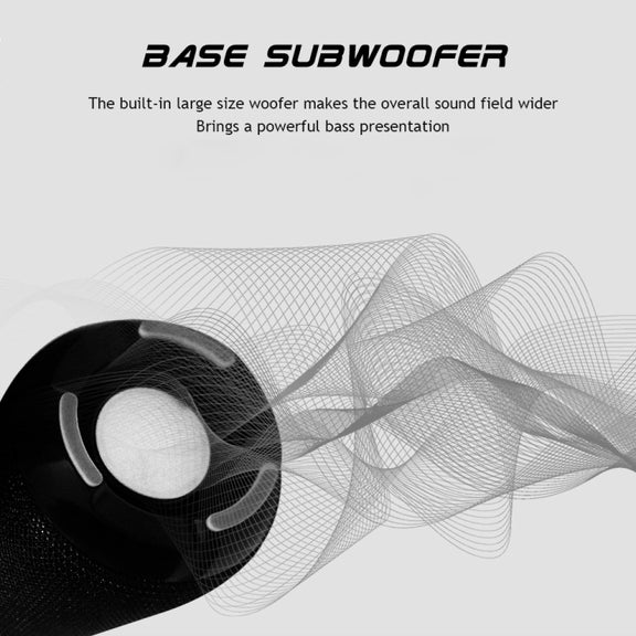 T&G TG168 Portable Wireless Bluetooth V5.0 Stereo Speaker with Handle, Built-in MIC, Support Flashing LED Light & TF Card & U Disk & AUX IN & FM(Cyan)